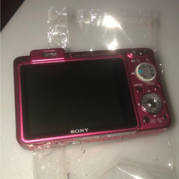 Sony Cyber-shot DSC-W150 Digital Camera 8.1MP  - Red - Picture 7 of 8